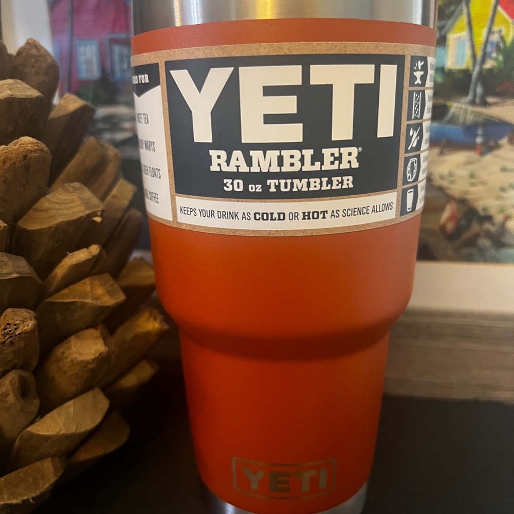 YETI Rambler 30 oz Clay Tumbler Retired
